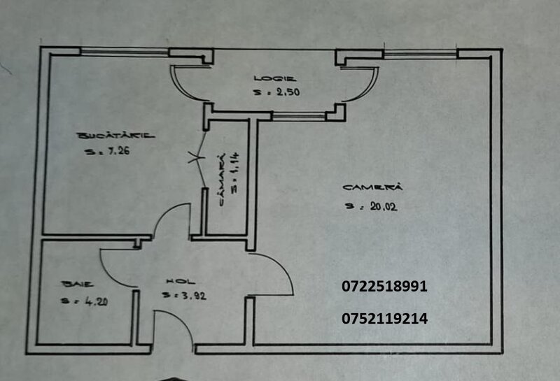 Militari, Dreptatii, garsoniera, 1988, decomandata,